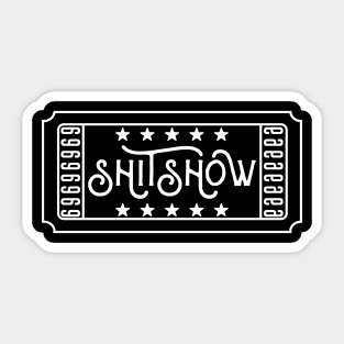 Show Ticket Sticker